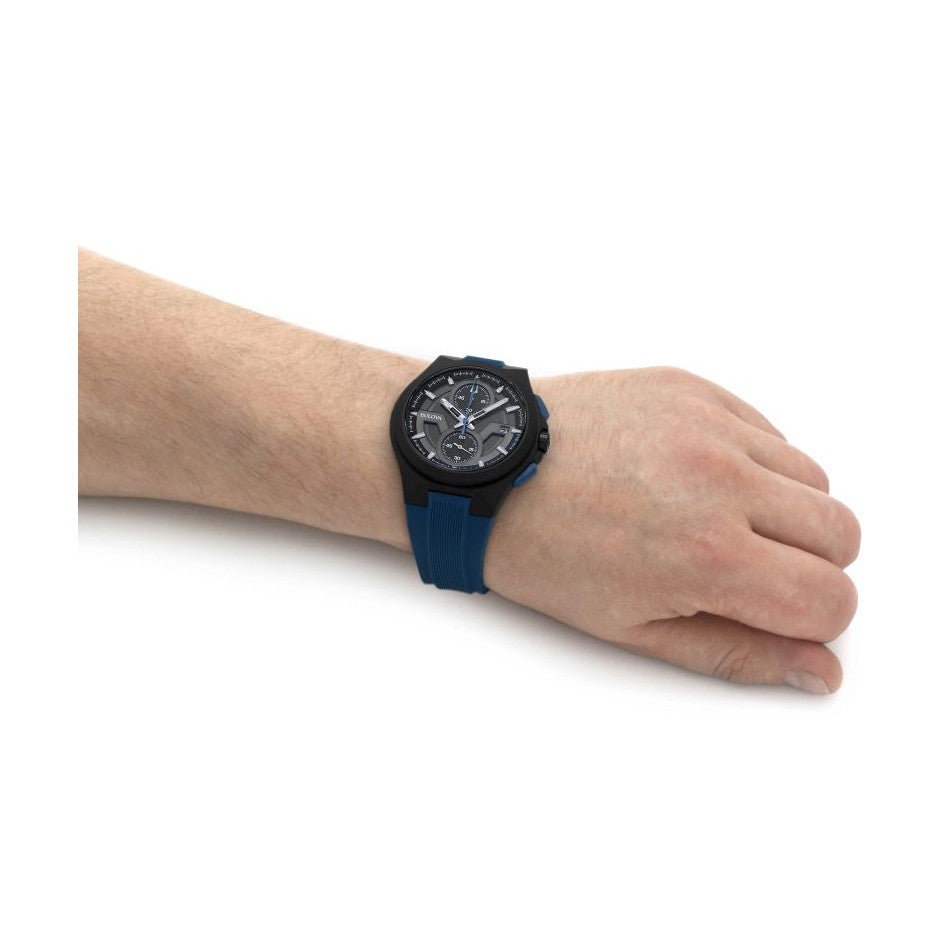 Men's Maquina Blue Strap Watch 98b380 – product image 3