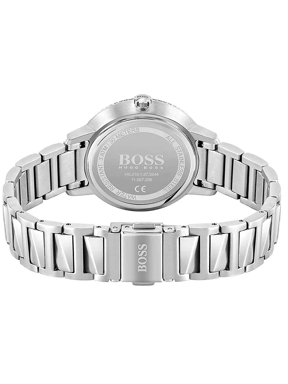 Hugo Boss Womens 1502539 Signature Silver Tone Stainless Steel Watch – product image 2