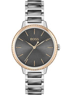 Hugo Boss Womens 1502569 Signature Two Tone Stainless Steel Watch – product image 3