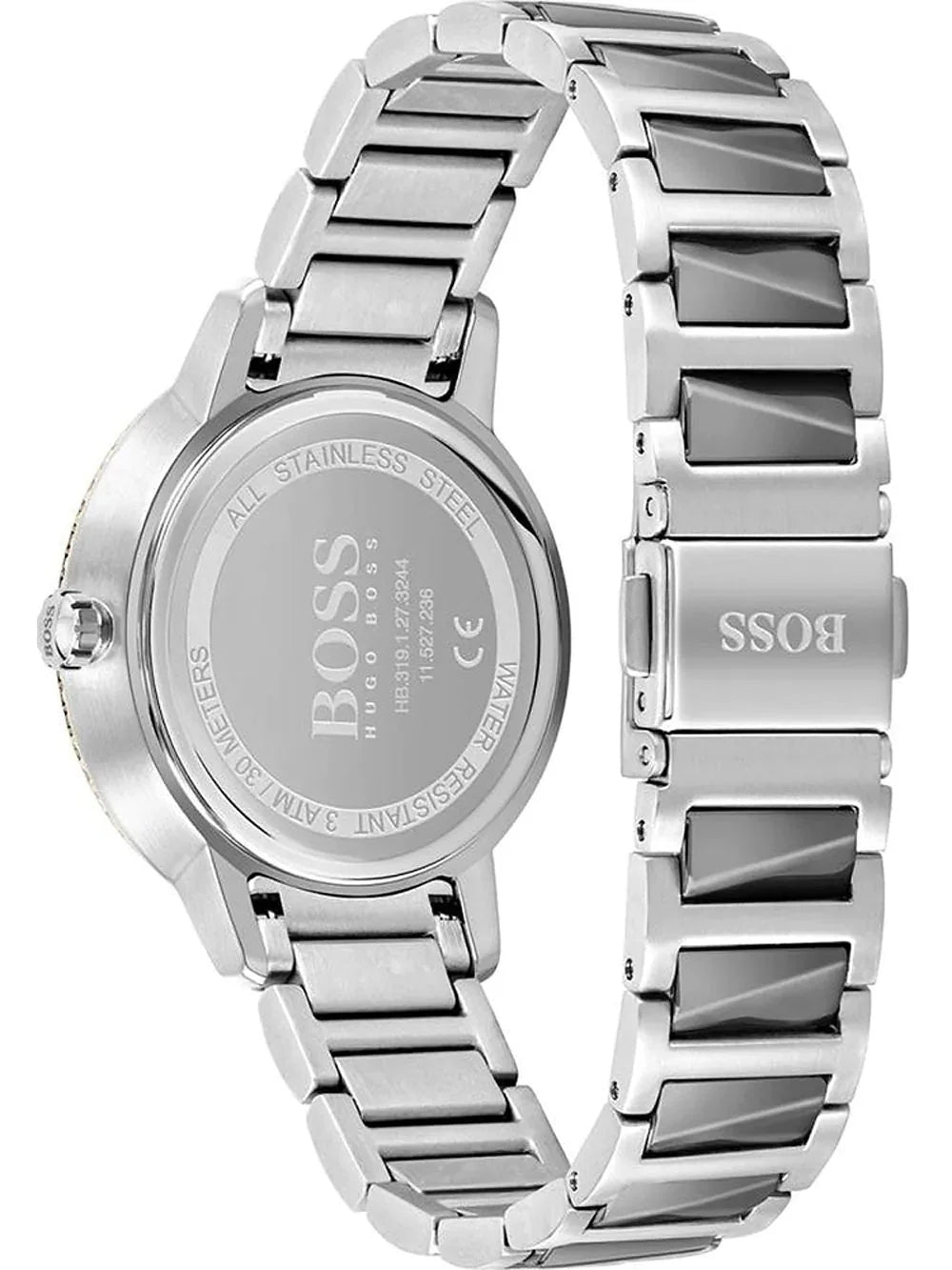 Hugo Boss Womens 1502569 Signature Two Tone Stainless Steel Watch – product image 4