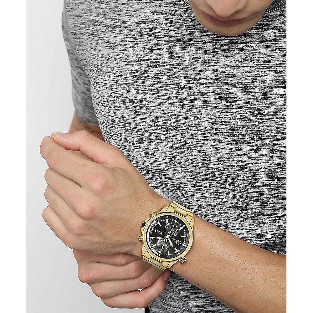 Hugo Boss Men's 1513932 Chronograph Gold Tone Stainless Steel Watch – product image 3