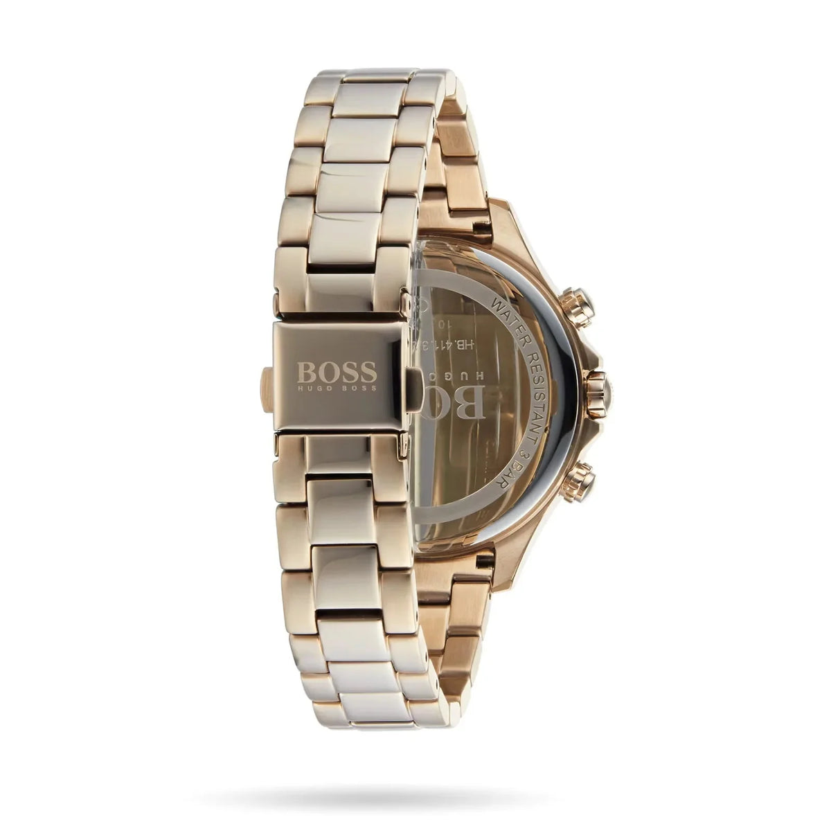 Hugo Boss Womens 1502566 Pandora Gold Tone Stainless Steel Watch With Blue Dial – product image 3