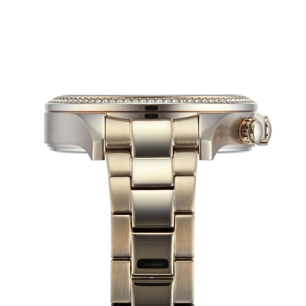 Hugo Boss Womens 1502566 Pandora Gold Tone Stainless Steel Watch With Blue Dial – product image 4