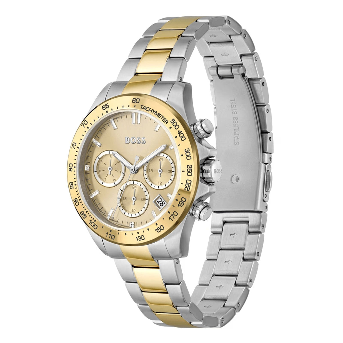 Hugo Boss Womens 1502618 Novia Gold Tone Stainless Steel Watch – product image 2