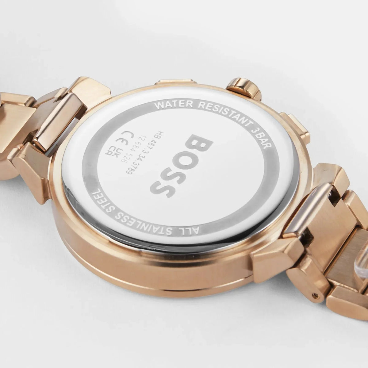 Hugo Boss Womens 1502592 Pandora Gold Tone Stainless Steel Watch With Black Dial – product image 5