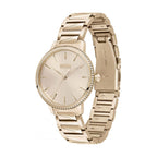 Hugo Boss Womens 1502540 Signature Rose Gold Tone Stainless Steel Watch – product image 2