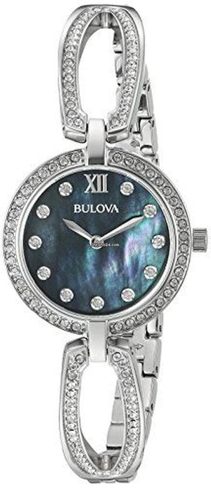 Bulova Crystal Women's Black Watch 96L224 – product image 4