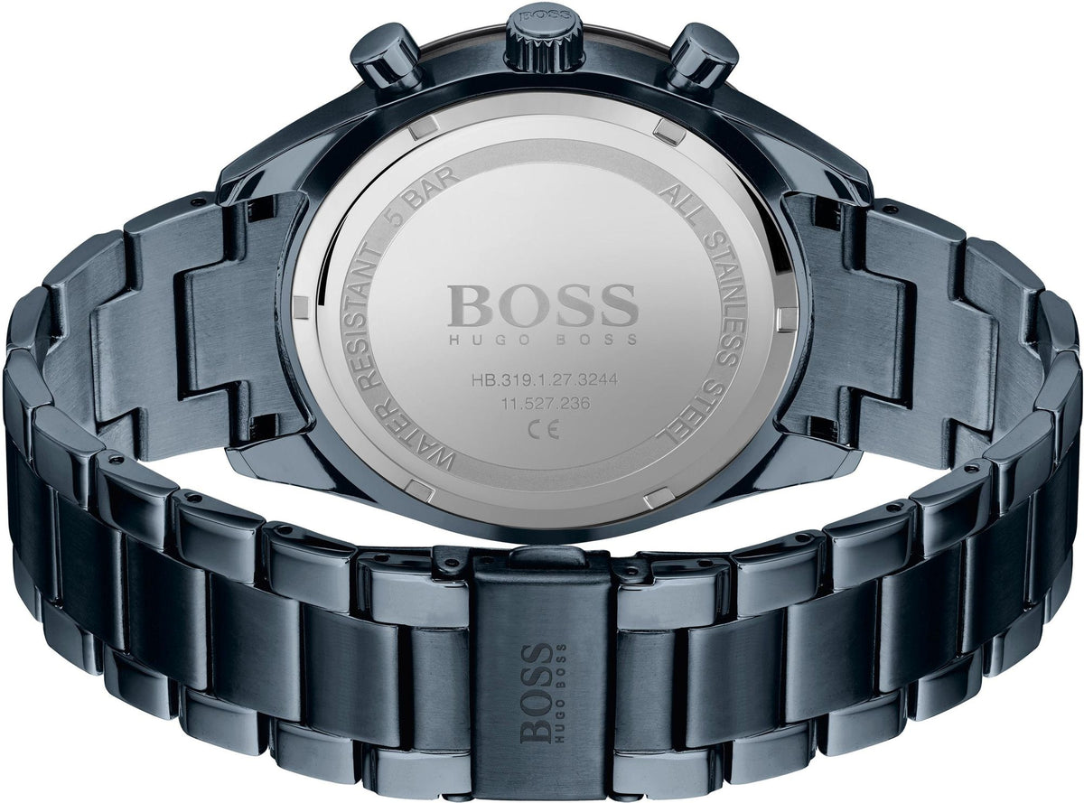 Hugo Boss Men's 1513865 Chronograph Blue Stainless Steel Watch – product image 3