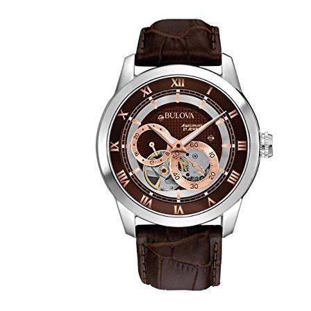 Bulova Classic Skeleton Automatic Men's Watch 96A120 – product image 3