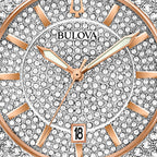 Bulova Phantom Crystal Men's Two-Tone Watch 98B324 – product image 6