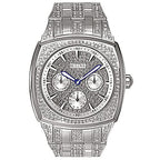 Bulova Crystal Men's Silver Watch 96C002 – product image 4
