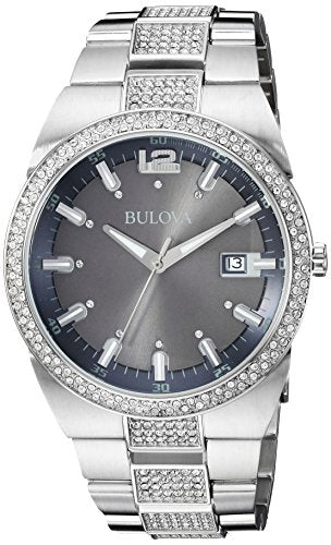Bulova Precisionist Men's Silver Watch 96B221 – product image 4
