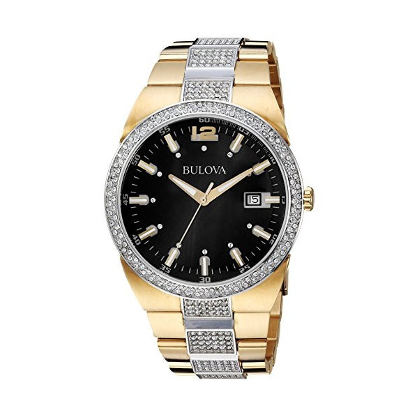 Bulova Crystal Men's Two-Tone Watch 98B235 – product image 6