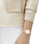 Swarovski Lovely Crystals Mini Women's Rose Gold White Watch 5261496 – product image 2