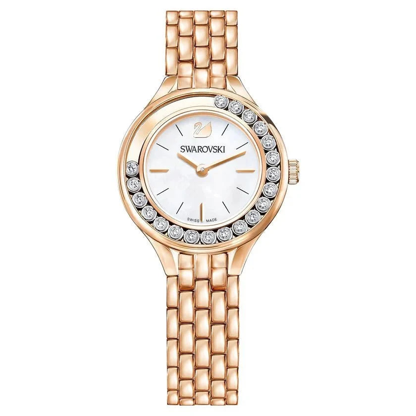 Swarovski Lovely Crystals Mini Women's Rose Gold White Watch 5261496