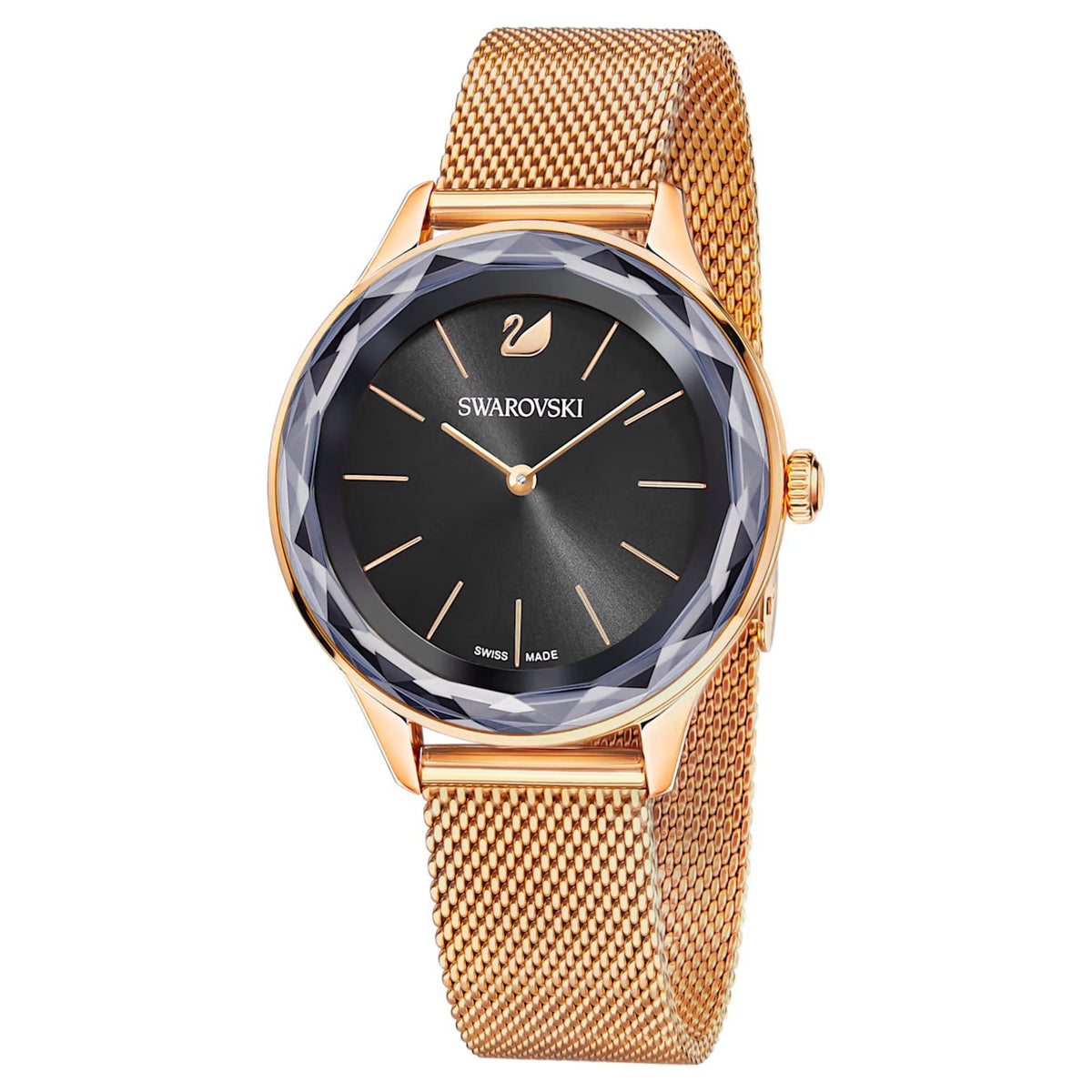 Swarovski Watch Octea Nova Mini Rose Gold Black 5430424 – product image 3