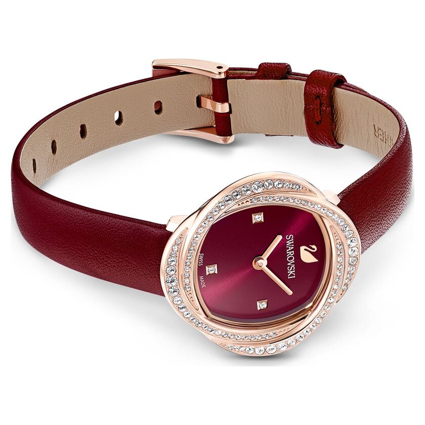 Swarovski Crystal Flower Women's Red Watch 5552780 – product image 4