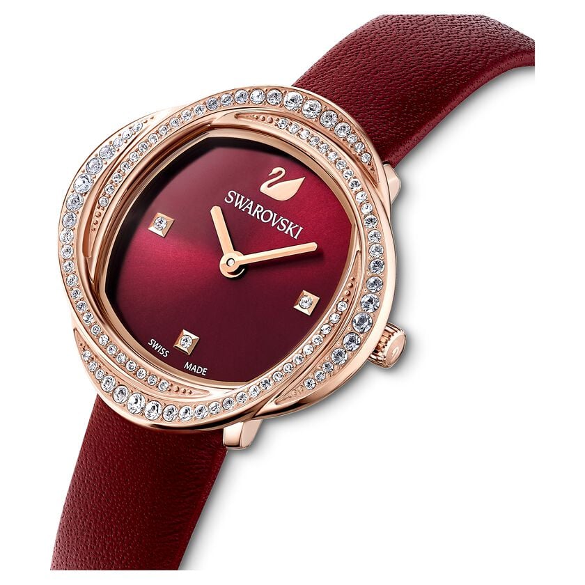 Swarovski Crystal Flower Women's Red Watch 5552780 – product image 3