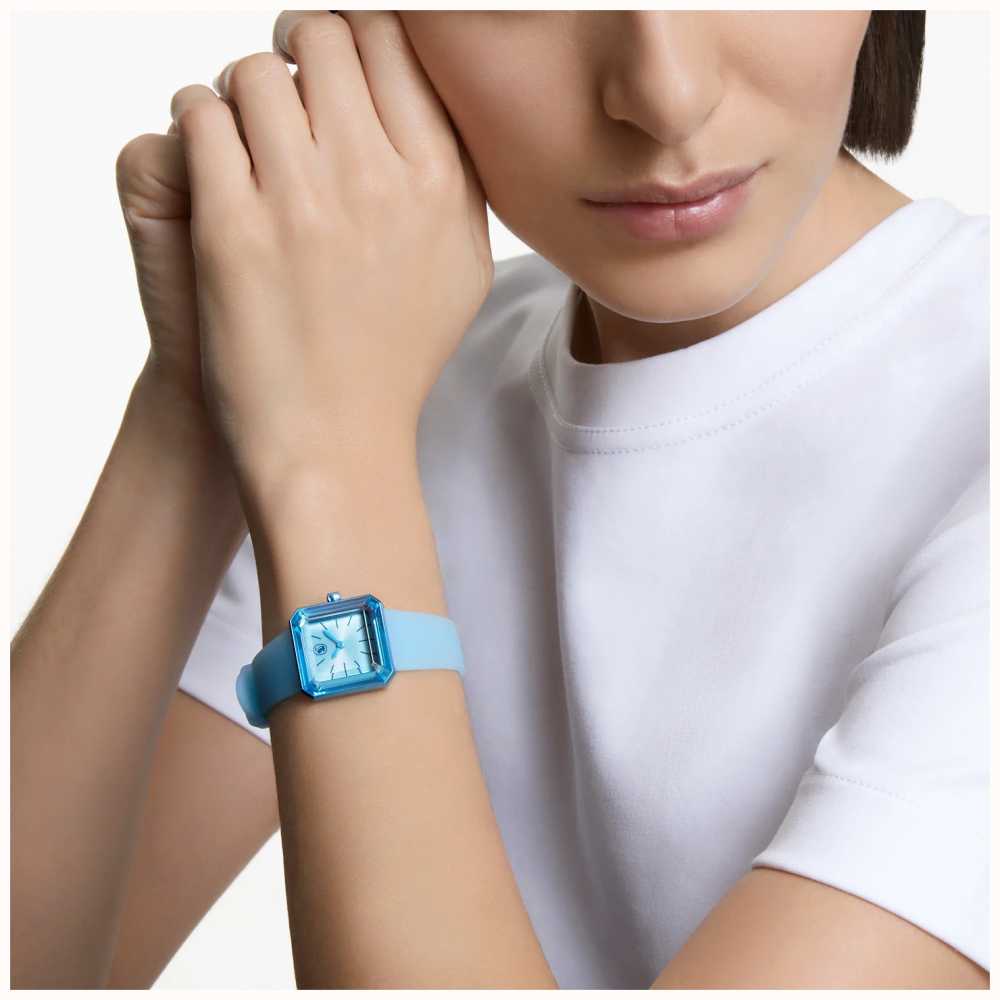 Swarovski Watch Lucent With Silicone Strap Blue 5624385 – product image 4