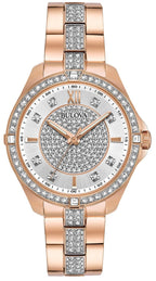 Bulova Crystal Women's Rose Gold Watch 98L229 – product image 2