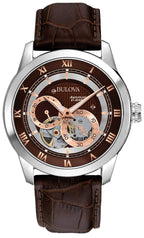 Bulova Classic Skeleton Automatic Men's Watch 96A120 – product image 2