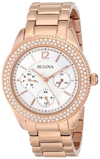 Bulova Crystal Women's Rose Gold Watch 97N101 – product image 4