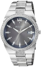 Bulova Precisionist Men's Silver Watch 96B221 – product image 6
