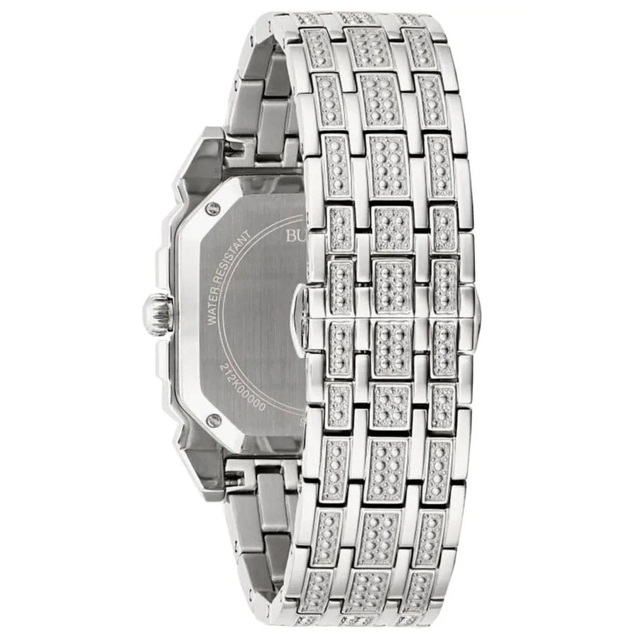 Bulova Crystal Men's Silver Watch 96A285 – product image 3