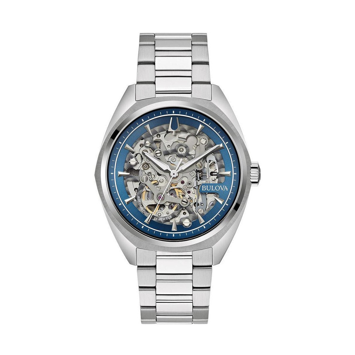 Bulova Classic Automatic Men's Blue Watch 96A292 – product image 6