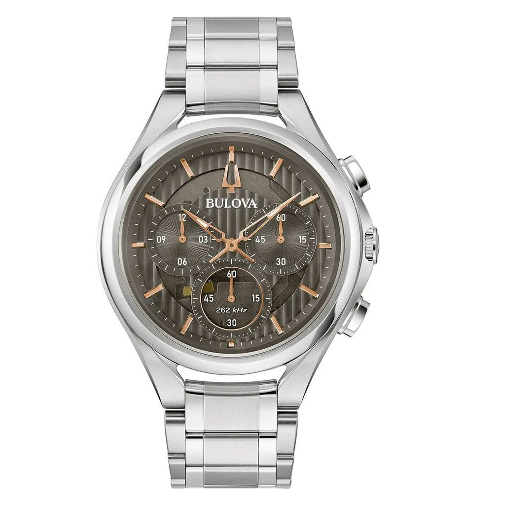 Bulova Curv Men's Grey Watch 96A298