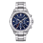 Bulova Marine Star Men's Blue Watch 96B256