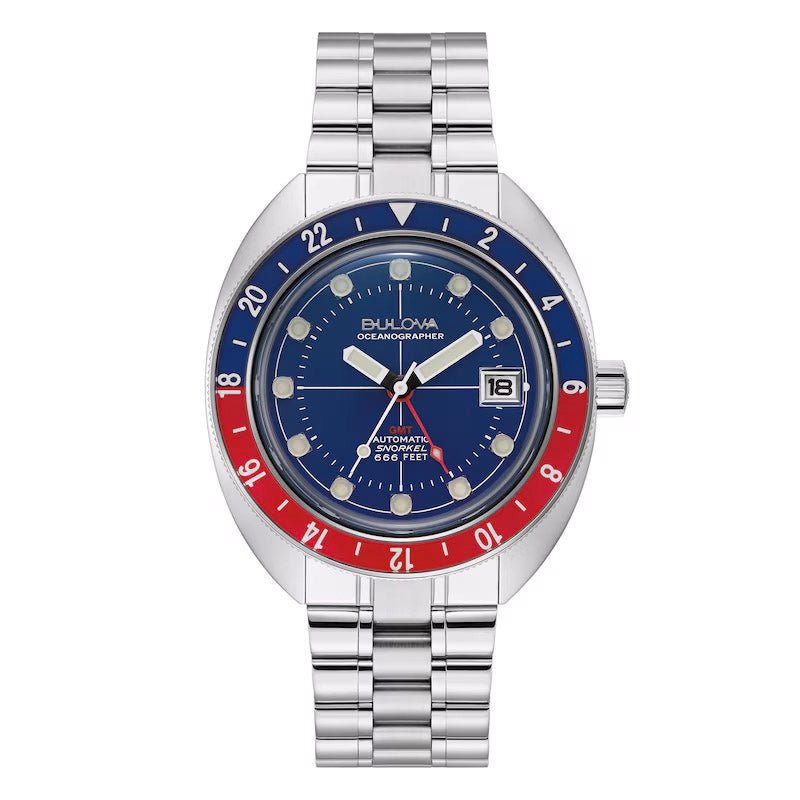 Bulova Oceanographer Automatic Men's Silver Watch 96B405 – product image 5
