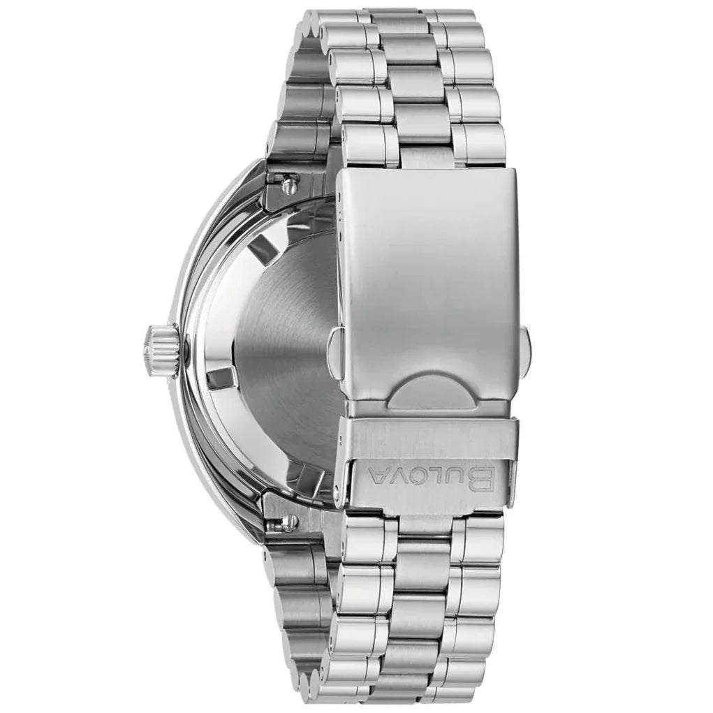 Bulova Oceanographer Automatic Men's Silver Watch 96B405 – product image 2