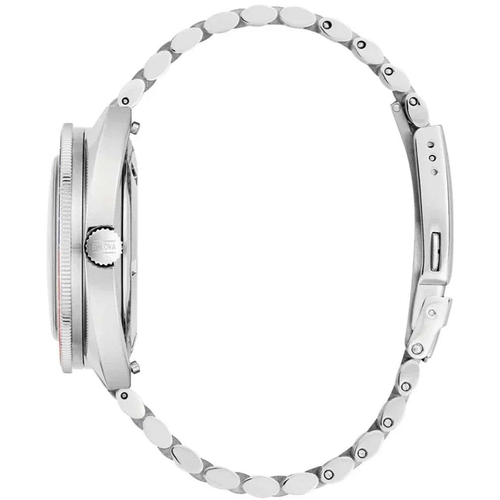 Bulova Oceanographer Automatic Men's Silver Watch 96B405 – product image 3