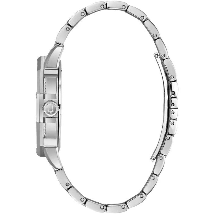 Bulova Crystal Men's Silver Watch 96C134 – product image 2