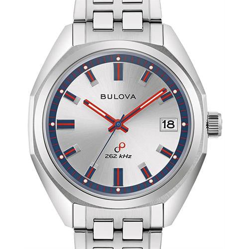 Bulova Jet Star Automatic Men's Silver Watch 96K112 – product image 2