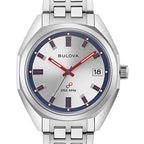 Bulova Jet Star Automatic Men's Silver Watch 96K112 – product image 2