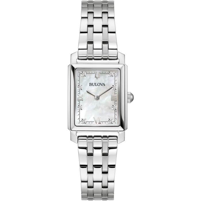 Bulova Sutton Women's Mother-of-Pearl Watch 96P244