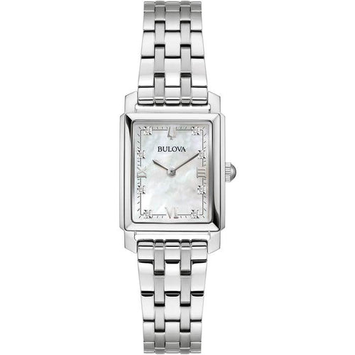 Bulova Sutton Women's Mother-of-Pearl Watch 96P244