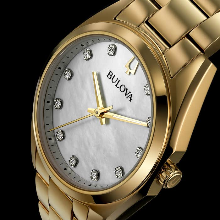 Bulova Surveyor Women's Gold Watch 97P172 – product image 4