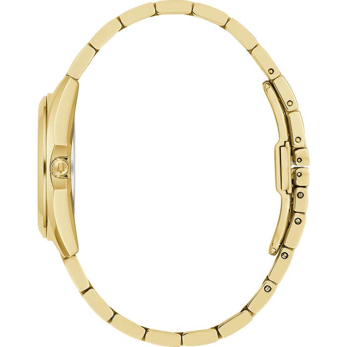 Bulova Surveyor Women's Gold Watch 97P172 – product image 2