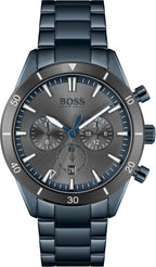 Hugo Boss Men's 1513865 Chronograph Blue Stainless Steel Watch – product image 2