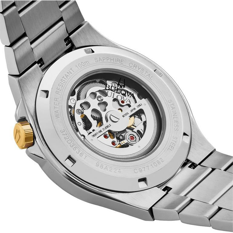 Bulova Maquina Men's Black Watch 98A224 – product image 4