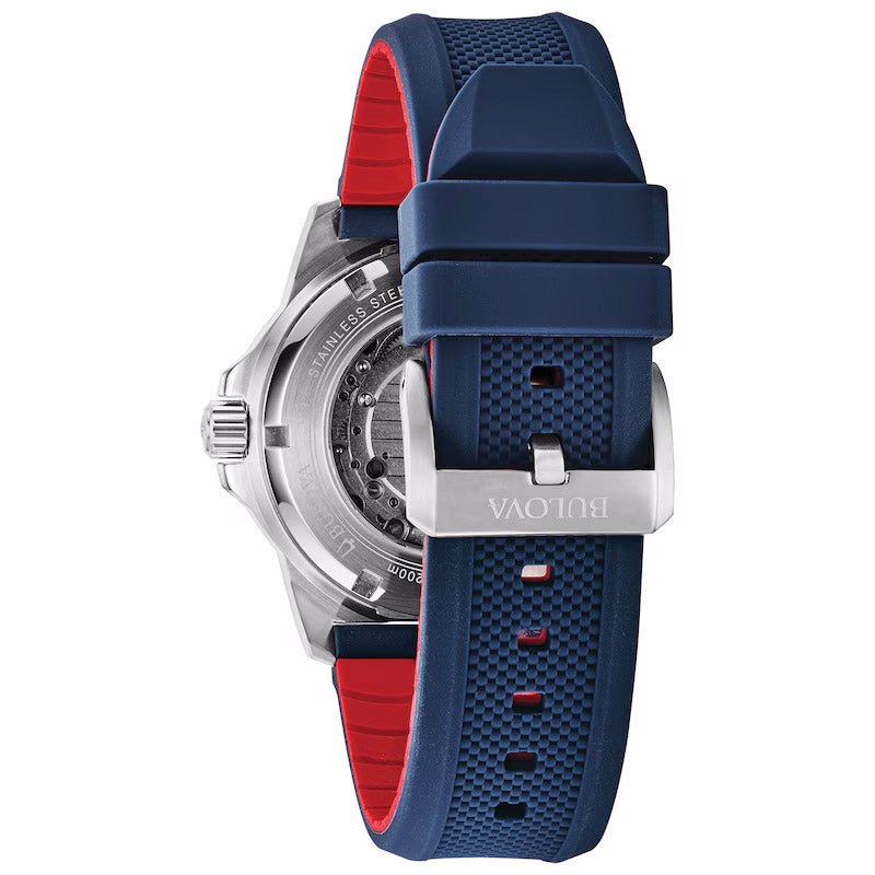 Bulova Marine Star Men's White Watch 98A225 – product image 3