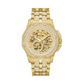 Bulova Crystal Men's Gold Watch 98A292