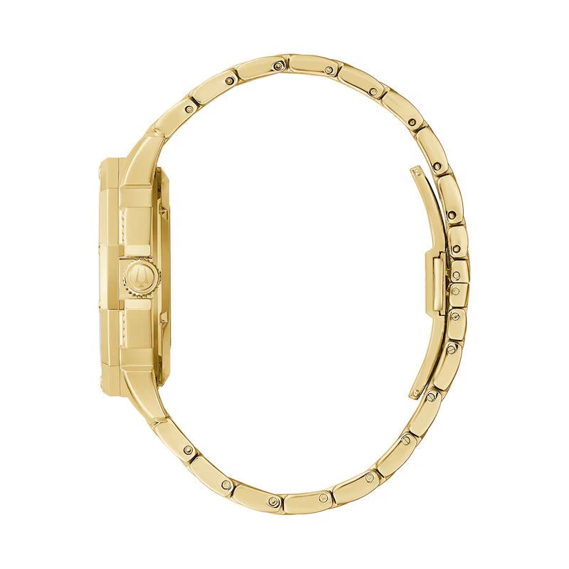Bulova Crystal Men's Gold Watch 98A292 – product image 2