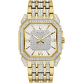 Bulova Crystal Men's White Watch 98A295