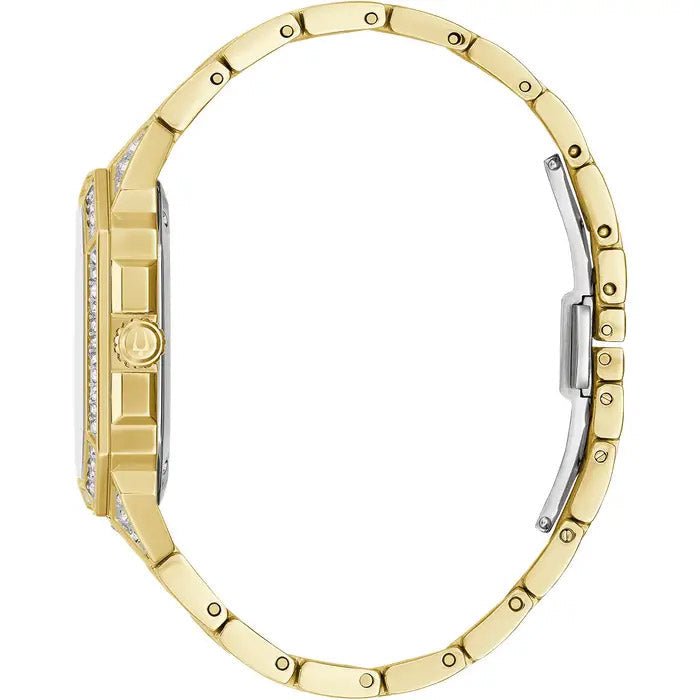 Bulova Crystal Men's White Watch 98A295 – product image 2