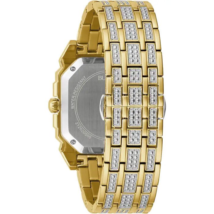 Bulova Crystal Men's White Watch 98A295 – product image 3