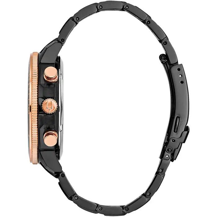 Bulova Marine Star Men's Black Watch 98B302 – product image 2